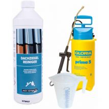 Stein-reiniger.de - Nettoyant pour tuiles concentré 1 litre set
