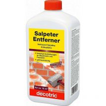 Decotric - Nettoyant Salpêtre élimine les dépôts sur talochés, crépis, béton, tuiles, pierres 1L