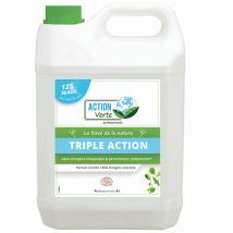 Action Verte - Nettoyant triple action sols et surfaces 5L