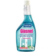 Nuncas - Nettoyant Vitres et Miroirs Glasnet Recharge 750ml