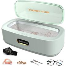 Memkey - Nettoyeur à Ultrasons [300ml], Appareil de Nettoyage Ultrasons 45000 Hz, avec 4 Réglages du Temps pour Nettoyer les Bijoux, Montres,