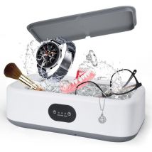 Nettoyeur A Ultrasons Professionel,640ml 49000Hz Nettoyeur Ultrasons Lunettes avec 3 Timer Réglages, pour Bijoux Lunettes Montres
