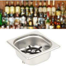 Nettoyeur de tasses automatique G1/2 en acier inoxydable pour bars, pubs, restaurants