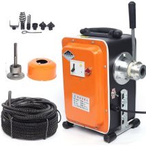 Senderpick - Nettoyeur de tuyaux électrique 750 w, Nettoyeur de tuyaux de 20 mm à 110 mm Nettoyeur de tuyaux d'égout pour baignoire