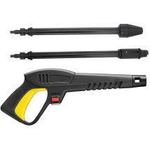 Nettoyeur haute pression avec lance à jet variable et lance pivotante, compatible avec les nettoyeurs haute pression Lavor Vax Sterwins Parkside