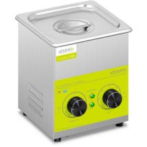 Nettoyeur Ultrason Numérique Professionnel Minuteur Degas Acier Inox 1,3L 60w