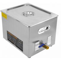 Nettoyeur Ultrasonique Nettoyage à Ultrasons 30L - Bijoux Lunettes Disques Outils - 240V Température 0 à 80°C Chauffage & Minuterie Intégré [Panier