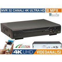 Network video recorder nvr 32 canali 8MP 4K ultra hd analisi intelligente P2P H.265AI