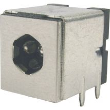 Cliff - FC681495 Niedervolt-Steckverbinder Buchse, Einbau horizontal 5.3 mm 2.5 mm 1 St.