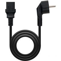 Netzkabel C13 A Schuko 2m Nanokabel 10.22.0102-l2