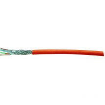 70I019 Netzwerkkabel cat 7 s/ftp 4 x 2 x 0.25 mm² Orange 100 m - Kash