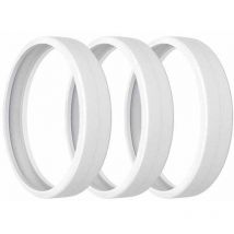 Missdong - Neumáticos de repuesto para piscina Polaris 280, 3 piezas, goma blanda, compatibles con robots Polaris 180, 280, 360, 380, C10, C-10