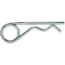 Din 11024 Federstecker doppelt Bohrungsdurchmesser 7x125, Drahtdurchmesser 6,3 Stahl verzinkt - Reidl