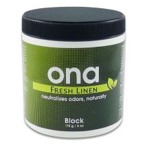 ONA - Destructeur d'odeur Fresh Linen Block 170 g