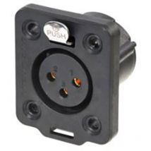 NC3FDX-TOP XLR-Steckverbinder Buchse, Einbau Polzahl: 3 1 St. - Neutrik
