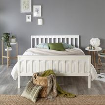 Neuwertig] Aspire Atlantic Wooden Shaker Bed Einzelbett Schlafmöbel Holzbett Single Bett B-Ware