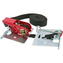B-Ware Bessey Gurtklemme Spanner Holzböden Metallisch Rot 7,6m Verstellbar Svh400 Xl