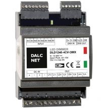 B-Ware Dalcnet Dimmer Steuergerät Dmx 12 V 48 V 5 A Cv 4 Ausgänge Innenbereich Modul