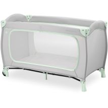 B-Ware Hauck Sleep N Play Go Plus Beistellbett Reisebett Babybett Dusty Mint Faltbar