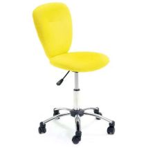 B-Ware Inter Link Kinderdrehstuhl Kinderstuhl Stuhl Torry Gelb Schaumstoff Polyester