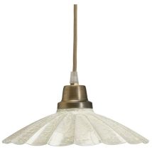 B-Ware Pr Home Hängeleuchte Ester Offwhite ø 24 Cm Eisen Stecker Deckenlampe Lampe Spot