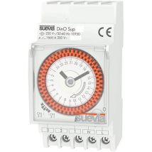 [neuwertig] B-ware Suevia Zeitschaltuhr Für Hutschiene Din O Sup D 230 V/ac Tagesprogramm Schaltuhr