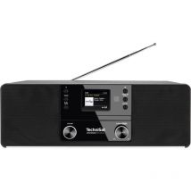 B-Ware Techni Sat Digitradio 370 Cd Ir Tischradio Musiksystem Dab Schwarz Fernbedienung