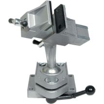 B-Ware Unispann Feinmechanikerschraubstock Schraubstock Backen B 80mm Spann W 110mm