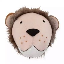 Childhome Tierkopf Löwe Wanddeko Tierfigur Kinderzimmer Deko Plüsch Kopf B-Ware