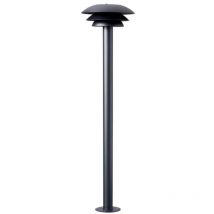 Neuwertig] Dyberg Larsen Dl20 Outdoor Pollerleuchte Gartenlampe Wegelicht G9 Schwarz ø 20cm B-Ware