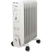 Emerio - neuwertig] ho-105589 white ölgefüllter Heizkörper 2000w
