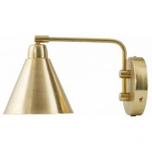 Neuwertig] House Doctor Game Wandleuchte Wandleuchte Dekolampe Lampe Licht Leuchte Messing B-Ware