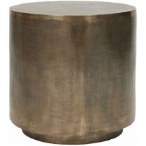 Neuwertig] House Doctor Rota Beistelltisch Tisch Couchtisch Sofatisch ø 50 x 50 Cm Messing B-Ware