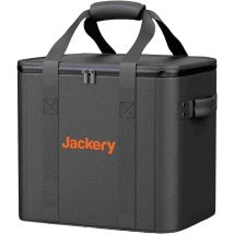 Jackery Schutztasche für E1500 Powerstation – EVA-Material – Schwarz/Orange – Tragetasche für Batteriezubehör und Ladegerätezubehör