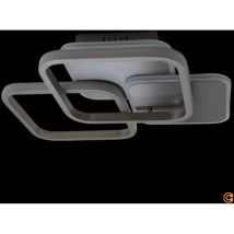 [NEUWERTIG] Just Light Led Deckenleuchte Lampe Sevent Schwarz 3000 K Eckig Wohnzimmerleuchte B-Ware