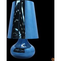 [NEUWERTIG] Kartell Cindy LED Tischlampe Leuchte Lampe Schreibtischleuchte LED blau metallic