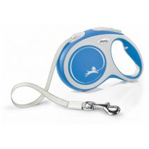 Laisse New Comfort l Tape 5 m blue Flexi CF30T5-251-BL-20