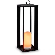 Licht-trend - siroco 50 cm de altura. Lámpara decorativa inalámbrica para interior y exterior. Luz led recargable por usb. Hecho en España