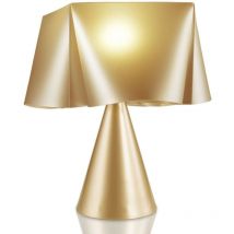 New Gold Cone Tischlampe aus Kunststoff Cm. 28 x 32 Std
