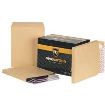 VOW - New Guardian New Guardian Gusset Envelope 381 x 254mm Peel and Seal Plain Power-