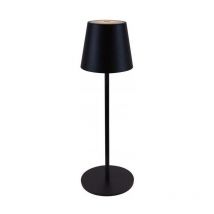 New Majestic Lampada da Tavolo Agata Nera Ricaricabile Luce Led Regolabile Waterproof