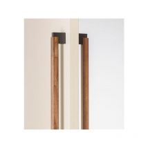 Viefe - Poignée duo big pour portes - talla l 1016mm c 960mm / chêne laqué noir (1face )