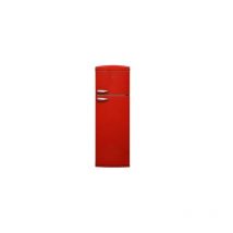 New-Pol NW170P2RE réfrigérateur et congélateur en pose libre 312 L F Rouge