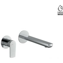 Haka gruppo miscelatore lavabo a parete bocca lunga - 72030E - Newform