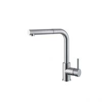 Newform - xt Miscelatore cucina con bocca "l" girevole e doccetta estraibile - 4340