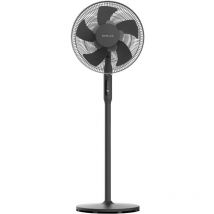 Newlux - Ventilateur sur pied avec télécommande 3 en 1 W1050 Smart 10 pales Ø40 cm Noir