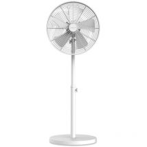 Newlux - Ventilateur sur pied W1250 Smart 5 pales de diamètre 40 cm Blanc