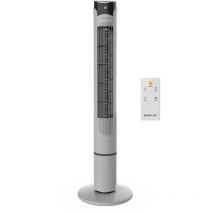 Newlux - Ventilateur tour sans pales W130 (45 w) avec hauteur 103,5 cm Gris