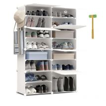 Newlux Zapateros Cube C8 8 Compartimentos, 32 pares (83x32x125cm)