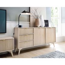 Bestmobilier - Newport - buffet - bois - 158 cm